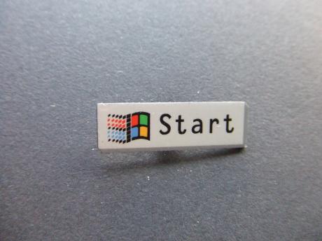 Windows Microsoft computer startknop